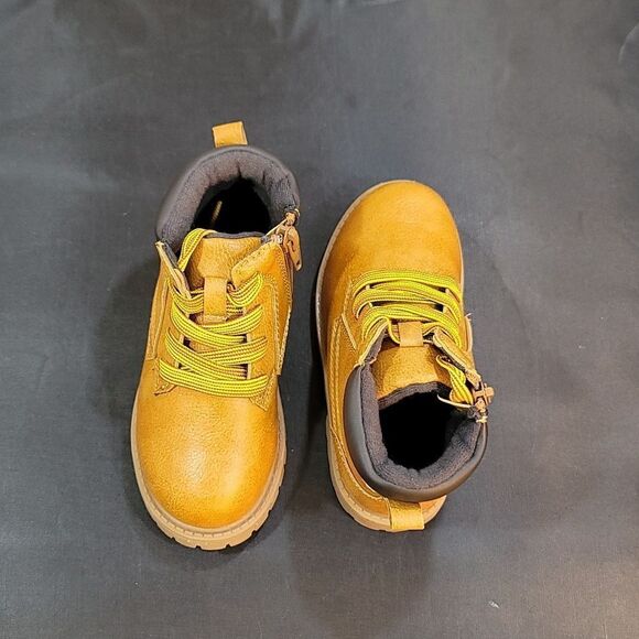 BRAND NEW CARTER BABY BOYS ROY CASUAL RUGGED HIGH TOP BOOT - Picture 5 of 16